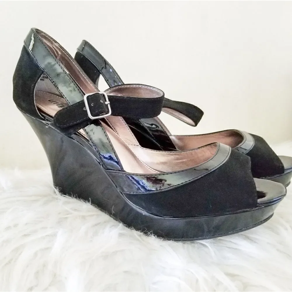 Unlisted Mary Jane style wedge shoe